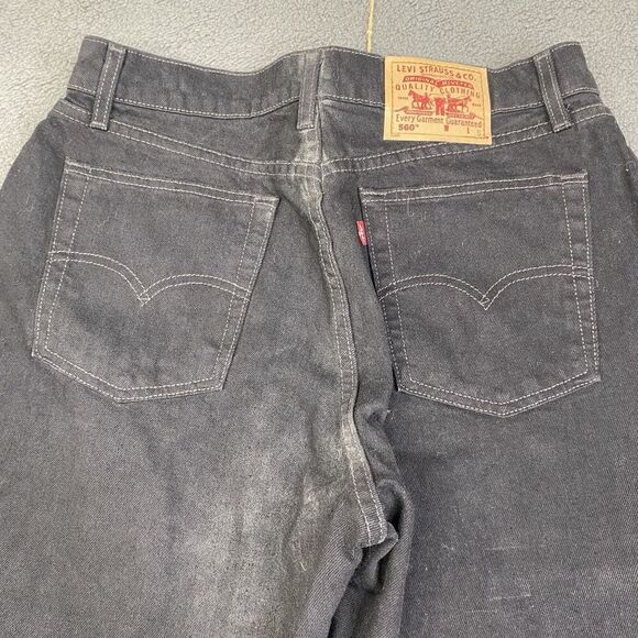 Vintage Levi's Jeans Womens 560 Loose Fit Straight Leg High Rise Denim Sz 14 Reg - Picture 11 of 14